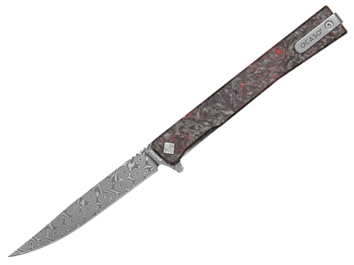 Zavírací nůž Ocaso Solstice 10IFR Damascus Red